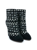 Alaia Studded Suede Boots, 37.5 Accessory arcadeshops.com