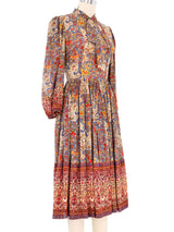 Chiffon Tapestry Printed Dress Dress arcadeshops.com