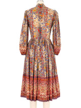 Chiffon Tapestry Printed Dress Dress arcadeshops.com