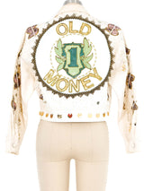 Old Money Embellished Denim Jacket Jacket arcadeshops.com