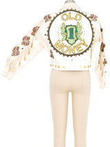 Old Money Embellished Denim Jacket Jacket arcadeshops.com