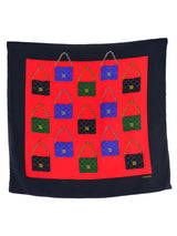 Chanel Handbag Silk Scarf Accessory arcadeshops.com