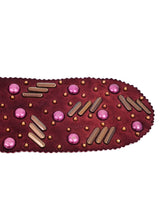 Embellished Rust Suede Tie Belt Accessory arcadeshops.com