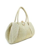 Metallic Gold and Silver Top Handle Bag Accessory arcadeshops.com