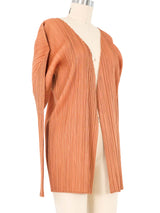 Issey Miyake Pleats Please Copper Plisse Jacket Jacket arcadeshops.com