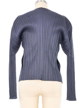 Issey Miyake Pleats Please Graphite Plisse Jacket Jacket arcadeshops.com