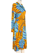 1960s Leonard Geometric Silk Jersey Dress Dress arcadeshops.com