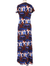 1997 Jean Paul Gaultier Eye Of Horus Mesh Dress Dress arcadeshops.com