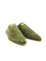 Chanel Moss Suede Mules, 38 Accessory arcadeshops.com