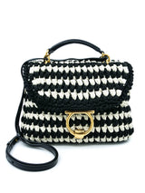 Salvatore Ferragamo Gancini Crochet Crossbody Bag Accessory arcadeshops.com