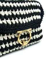 Salvatore Ferragamo Gancini Crochet Crossbody Bag Accessory arcadeshops.com