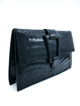 Embossed Leather Clutch Accessory arcadeshops.com