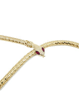 Goldtone Snake Chain Belt Accessory arcadeshops.com