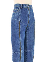 Vetements X Levis Zipper Denim Bottom arcadeshops.com