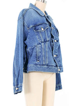 2016 Balenciaga Swing Denim Jacket Jacket arcadeshops.com