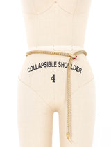 Goldtone Snake Chain Belt Accessory arcadeshops.com