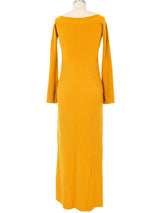2022 Chloe Mustard Sweater Dress Dress arcadeshops.com