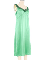 Dirk Van Saene Emerald Slip Dress Dress arcadeshops.com