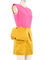 Giambattista Valli Colorblock Mini Dress Dress arcadeshops.com