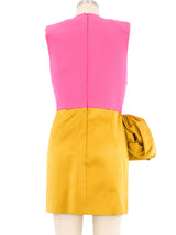 Giambattista Valli Colorblock Mini Dress Dress arcadeshops.com