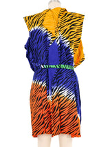 2012 Bernhard Willhelm Dyed Zerba Wrap Dress Dress arcadeshops.com