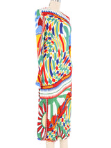 Dolce And Gabbana Carretto Midi Dress Dress arcadeshops.com