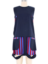 Maison Martin Margiela Deconstructed Stripe Shift Dress Dress arcadeshops.com