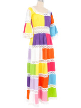 Patchwork Mexican Wedding Dress Dress arcadeshops.com