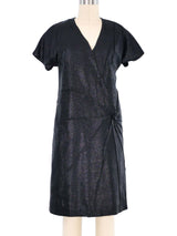 Maison Martin Margiela Wrinkle Texture Black Dress Dress arcadeshops.com