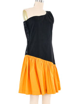 Yves Saint Laurent One Shoulder Dress Dress arcadeshops.com