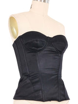 Dolce And Gabbana Satin Bustier Top arcadeshops.com