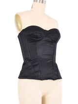 Dolce And Gabbana Satin Bustier Top arcadeshops.com