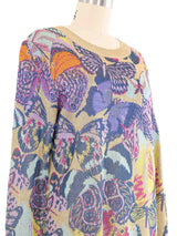 1970s Missoni Butterfly Sweater Top arcadeshops.com