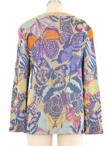 1970s Missoni Butterfly Sweater Top arcadeshops.com