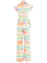1970s Rainbow Sky Jumpsuit Jumpsuit arcadeshops.com