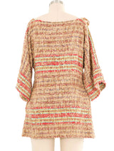 Nikos Handwoven Art To Wear Knit Tunic Top arcadeshops.com