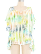 Issey Miyake Rainbow Airbrushed Jersey Top Top arcadeshops.com