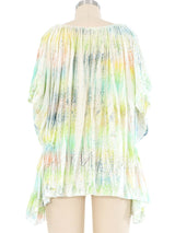 Issey Miyake Rainbow Airbrushed Jersey Top Top arcadeshops.com