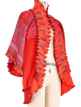 Zandra Rhodes Pleated Butterfly Jacket Jacket arcadeshops.com