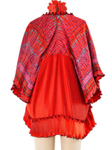 Zandra Rhodes Pleated Butterfly Jacket Jacket arcadeshops.com