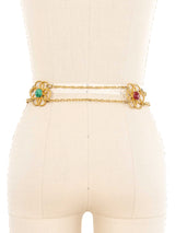 1960s Yves Saint Laurent Daisy Chain Belt Accessory arcadeshops.com