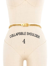 Gucci Goldtone Curb Chain Belt Accessory arcadeshops.com