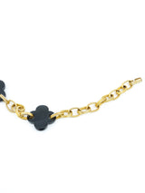 Yves Saint Laurent Clover Chain Belt Accessory arcadeshops.com