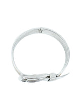 Gucci Enamel Sterling Buckle Bracelet Accessory arcadeshops.com