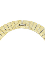 Les Bernard Goldtone Collar Necklace Accessory arcadeshops.com