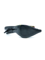 Moschino Floral Embroidered Mules, 35 Accessory arcadeshops.com