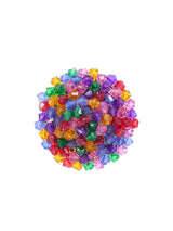 Rainbow Beaded Disc Earrings Accessory arcadeshops.com