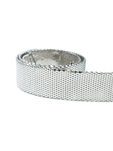 Whiting And Davis Silver Mesh Metal Belt Accessory arcadeshops.com