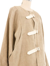 Castelbajac Belted Linen Jacket Jacket arcadeshops.com