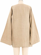 Castelbajac Belted Linen Jacket Jacket arcadeshops.com